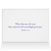 Keltische kerstster Christelijke Art Bijbelprijsop (Binnen Horizontaal (Boven))