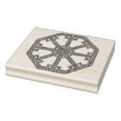 Keltische knoop achthoekige patroon art stempel (Stempel)