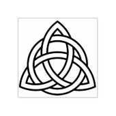 Keltische knoop art stempel (Afrduk)