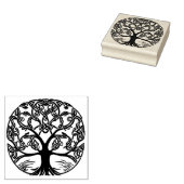 Keltische Knoop Boom van het Leven Ontwerp Rubberstempel (Gestempeld)