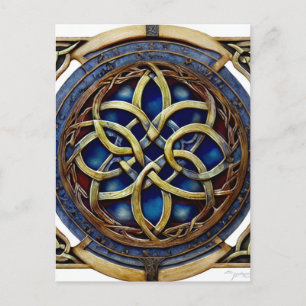 Keltische knoop briefkaart