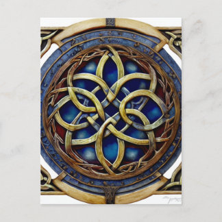 Keltische knoop briefkaart