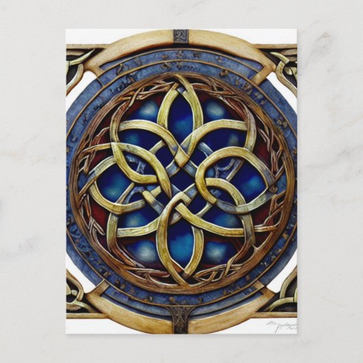 Keltische knoop briefkaart (Voorkant)