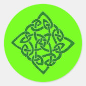 Keltische knoop - Diamond Stickers (Voorkant)
