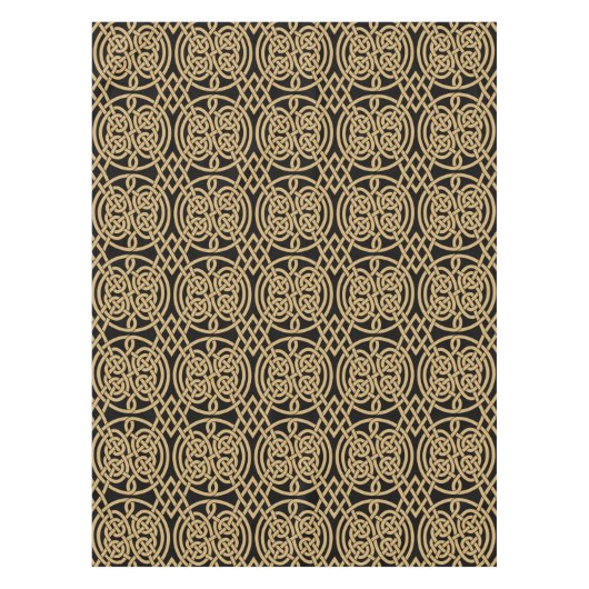 Keltische knoop "Durrow" patroon Tafelkleed (Voorkant)