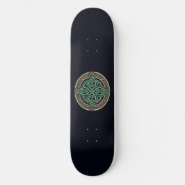 Keltische Knoop Groene Embleem Persoonlijk Skateboard