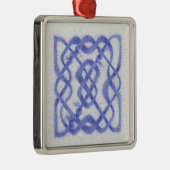 Keltische Knoop III - Premium Vierkant Ornament (Rechts)