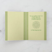 Keltische knoop kaart (Binnen)