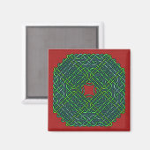 Keltische knoop krans magneet (Voorkant / Achterkant)
