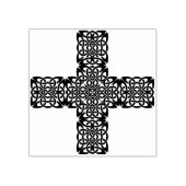 Keltische knoop kruis kunststempel rubberstempel (Afrduk)