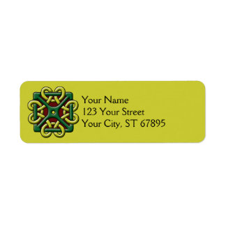 Keltische knoop Label