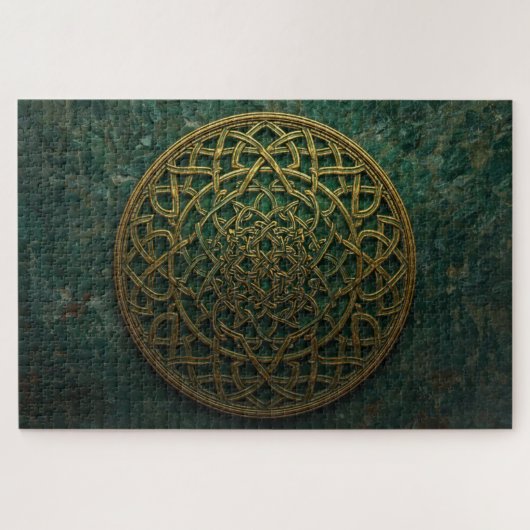 Keltische Knoop Mandala Legpuzzel (Horizontaal)