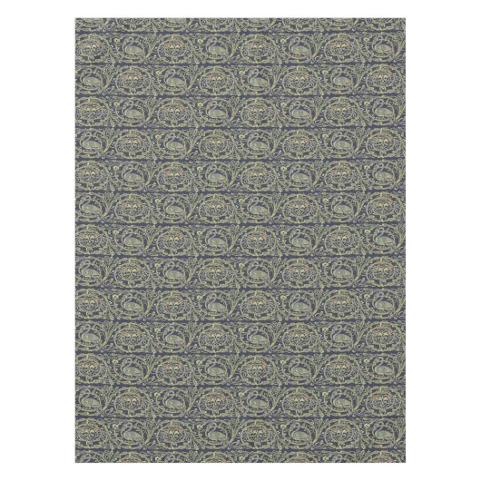 Keltische Knoop Pauw Vogels Patroon Frieze Tafelkleed (Voorkant)