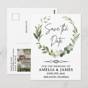 Keltische Knoop Pijl Trouw Save the Date Postkaart