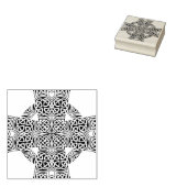 Keltische knoop Rubber stempel (Gestempeld)