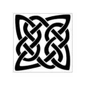 Keltische knoop Rubber stempel (Afrduk)