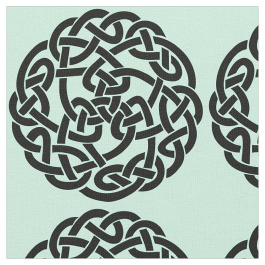 Keltische knoop stof (Close Up)