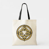 Keltische Knoop Tote Bag (Achterkant)