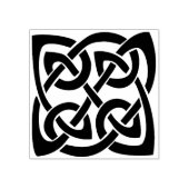 Keltische knoop vierkante kunst stempel (Afrduk)
