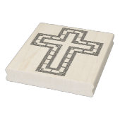 Keltische knoop voor kruispatroon, kunststempel rubberstempel (Stempel)