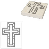 Keltische knoop voor kruispatroon, kunststempel rubberstempel (Gestempeld)