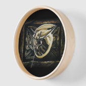 Keltische knoop werk crème draak (Hoek)