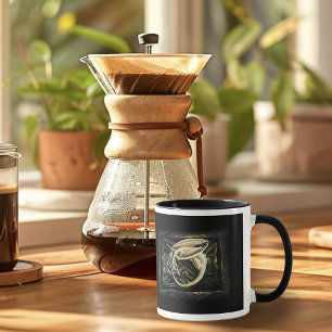 Keltische knoop werk crème draak mok