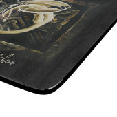 Keltische knoop werk crème draak snijplank (Hoek)