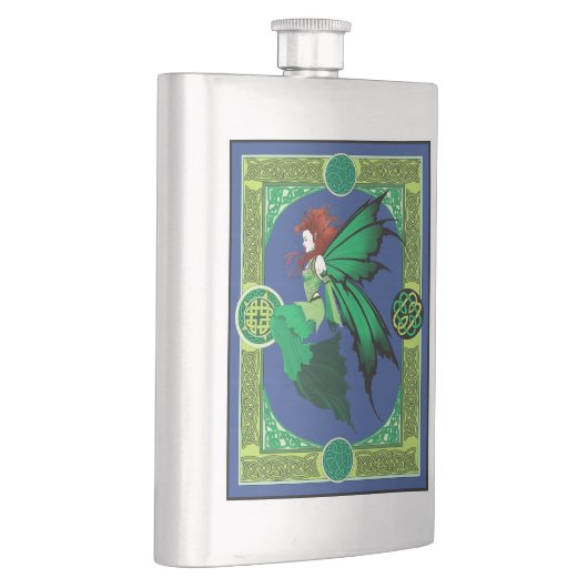 Keltische knoop werk groene fee flacon (Rechts)