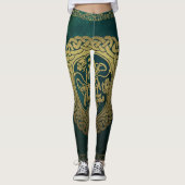 Keltische Knoop Werk Leggings (Voorkant)