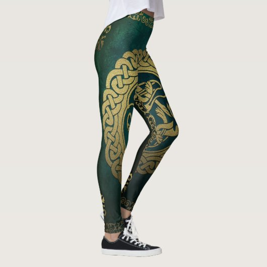 Keltische Knoop Werk Leggings (Rechts)