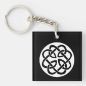 Keltische knoop werkcirkel sleutelhanger (Voorkant)