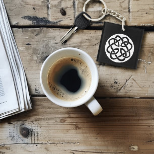 Keltische knoop werkcirkel sleutelhanger