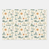 Keltische Knoopwerk en Zonnesymbolen Litha Inpakpapier Vel (Voorkant 2)