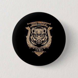 Keltische Knoopwerk Ever - Oud Stam Symbool Sticke Ronde Button 5,7 Cm