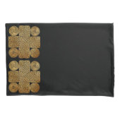 Keltische Knoopwerk Kruis Kussensloop (Voorkant)