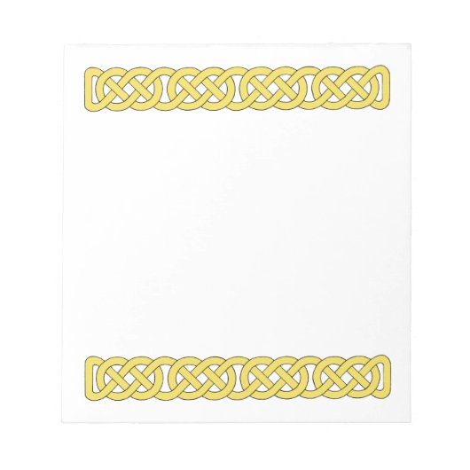 Keltische Knoopwerkband Notitieblok (Voorkant)