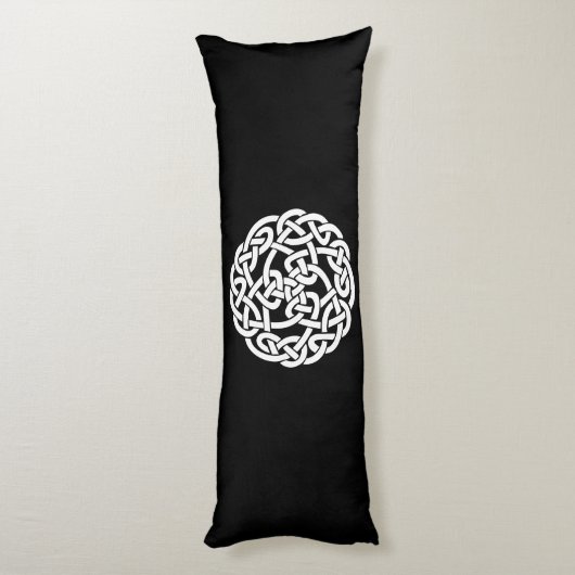 keltische knot lijmkussens lichaamskussen (Achterkant (Verticaal))