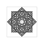 keltische knot star mandala kunststempel rubberstempel (Afrduk)