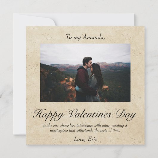 Keltische Knotwork Blauw en Gouden Hart Platte Kaa (Achterkant)