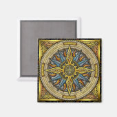 Keltische kompasmagneet magneet (Voorkant / Achterkant)