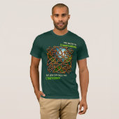 Keltische koperknoop (gepersonaliseerd) t-shirt (Voorkant volledig)