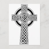 Keltische Kruis Briefkaart (Voorkant)