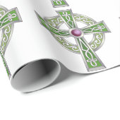 Keltische Kruis Cadeaupapier (Rol Hoek)