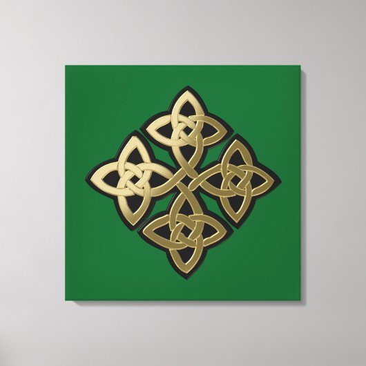Keltische kruis canvas afdruk (Voorkant)