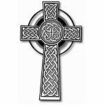 Keltische Kruis Fotobeeldje Magneet<br><div class="desc">Christus Kroatisch</div>