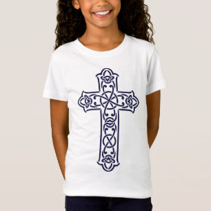 Keltische Kruis Grafische Knoopwerk Kunst T-shirt