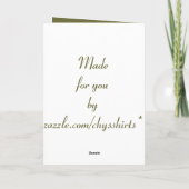 Keltische Kruis Kaart (Achterkant)