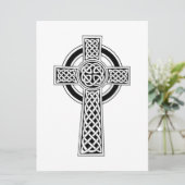 Keltische Kruis Kaart (Staand voorkant)