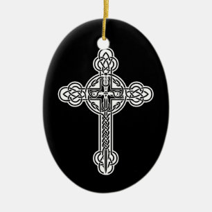 Keltische kruis keramisch ornament